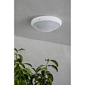 Faro Luminaire mural DAKRON E27 IP65, blanc mat 