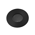 Projecteur encastr� GRUND 80 (INCL HONEYCOMB) 350MA rond, rigide, passable IP67, noir, anodis� gradable