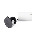 Projecteur encastr� GRUND 80 (INCL HONEYCOMB) 350MA rond, rigide, passable IP67, noir, anodis� gradable