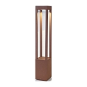 Borne d'éclairage AGRA 650 LED IP55, marron 