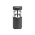 Luminaire d'allées GIZA 265 LED IP54, gris foncé 