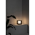 Faro Luminaire d'allées MILA LED IP65, gris foncé 