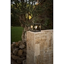 Faro Luminaire d'all�es NALA E27 IP54, gris fonc� 