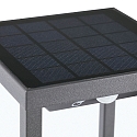 Faro Luminaire sur pied SAURA LED IP54, gris foncé 