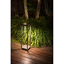 Faro Luminaire sur pied SAURA LED IP54, gris foncé 