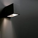 Faro Luminaire mural LACRE E27 IP54, gris foncé 