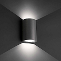 Faro Luminaire mural d'extérieur LACE à 2 flammes LED IP54, gris foncé 