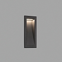 wall recessed luminaire SOUN 105 down, square, indirect IP65