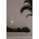 Faro Luminaire d'encastrement mural  SOUN 105 Bas, angulaire, indirect IP65, blanc mat 