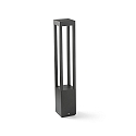 Borne d'éclairage AGRA 650 LED IP54, gris foncé 