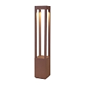 Borne d'éclairage AGRA 650 LED IP54, marron 