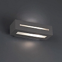 Faro Luminaire mural WEST E27 IP54, gris foncé 