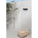 Faro Luminaire mural WEST E27 IP54, gris foncé 