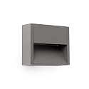 Luminaire mural d’extérieur GRADA LED IP54, gris foncé 