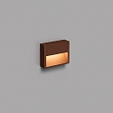 Faro Luminaire mural d’extérieur GRADA LED IP54, brun rouille 