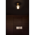 Faro Applique et plafonnier MAUREN E27 IP44, laiton 