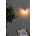Faro Luminaire mural BORDA E27 IP44, laiton 