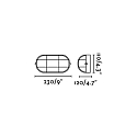 Faro Luminaire mural d�ext�rieur CABO E27 IP44, laiton 