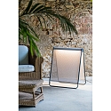 Lampadaire d’extérieur CADAQUÉS LED IP44, beige 
