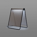 Faro Lampadaire d’extérieur CADAQUÉS LED IP44, gris foncé 