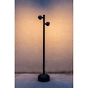 Faro Borne d'�clairage BROT 900 � 2 flammes LED IP65, noir 