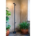 Faro Luminaire sur pied BROT 1800 LED IP65, noir 