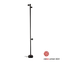 Luminaire sur pied BROT 1800 LED IP65, noir 