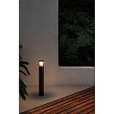 Faro Borne d'éclairage PLIM LED IP65, gris foncé 
