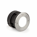 Projecteur encastré LED 18 R HIGH POWER rond, rigide IP67, acier inoxydable, satiné 