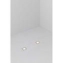 Faro Projecteur encastré LED 18 SQ HIGH POWER rigide, carré IP67, acier inoxydable, satiné 