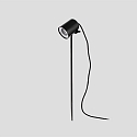 Faro Luminaire mural d’extérieur FLOW GU10 IP65, noir mat 