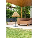 Faro Lampadaire d�ext�rieur SAIGON OUT E27 IP44, gris fonc�, jaune ocre 