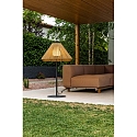 Faro Lampadaire d�ext�rieur SAIGON OUT E27 IP44, gris fonc�, jaune ocre 