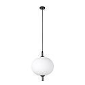 Luminaire � suspension SAIGON OUT E27 IP44, gris fonc� 