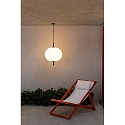 Faro Luminaire � suspension SAIGON OUT E27 IP44, gris fonc� 