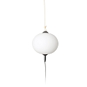 Luminaire � suspension SAIGON OUT E27 IP44, gris fonc� 