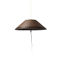 Luminaire � suspension SAIGON OUT E27 IP44, gris fonc� 