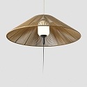 Faro Luminaire suspendu d'ext�rieur SAIGON OUT E27 IP44, gris fonc�, jaune ocre 