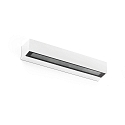 Luminaire mural d�ext�rieur DORO 380 � 2 flammes LED IP65, blanc mat 