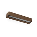 Luminaire mural d�ext�rieur DORO 380 � 2 flammes LED IP65, brun rouille 
