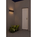 Faro Luminaire mural d�ext�rieur DORO 500 � 2 flammes LED IP65, brun rouille 