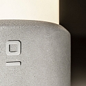 Faro Borne d'éclairage BLOCK 700 E27 IP65, gris béton 