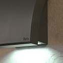 Faro Luminaire mural PROA GU10 IP44, gris foncé 