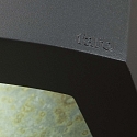 Faro Luminaire mural ANCORA E27 IP44, gris foncé 