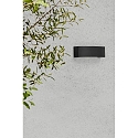 Faro Luminaire mural ANCORA E27 IP44, gris foncé 