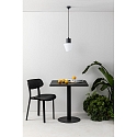Faro pendant luminaire MISTU E27 IP44, dark grey 