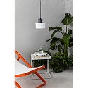Faro Luminaire � suspension MUFFIN E27 IP44, gris fonc� 