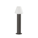 bollard lamp MISTU E27 IP44, dark grey 