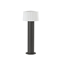 Lampadaire d'ext�rieur MUFFIN E27 IP44, gris fonc� 