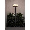 Faro Lampadaire d'ext�rieur MUFFIN 3 flammes E27 IP44, gris fonc� 